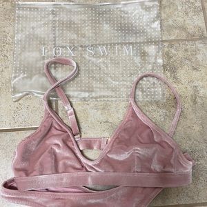 FOX SWIM velvet cheeky bikini